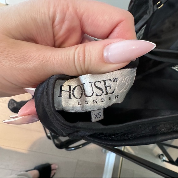 House of CB Romola Satin Dress - Picture 6 of 7